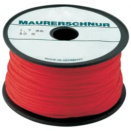 Overmann Maurerschnur PE 1,7mm 100m rot