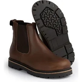 Birkenstock Highwood Slip On Natural Leather chocolate