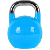 Kettlebell Competition 12 kg | Professional Studio Qualität | inkl. Übungsposter | Wettkampf Kugelhantel