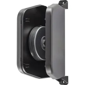 Schellenberg Aufschraubwickler aufklappbar Mini braun ohne Rolladengurt