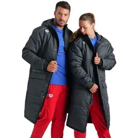 Arena Wärmemantel Team Parka Solid grau S