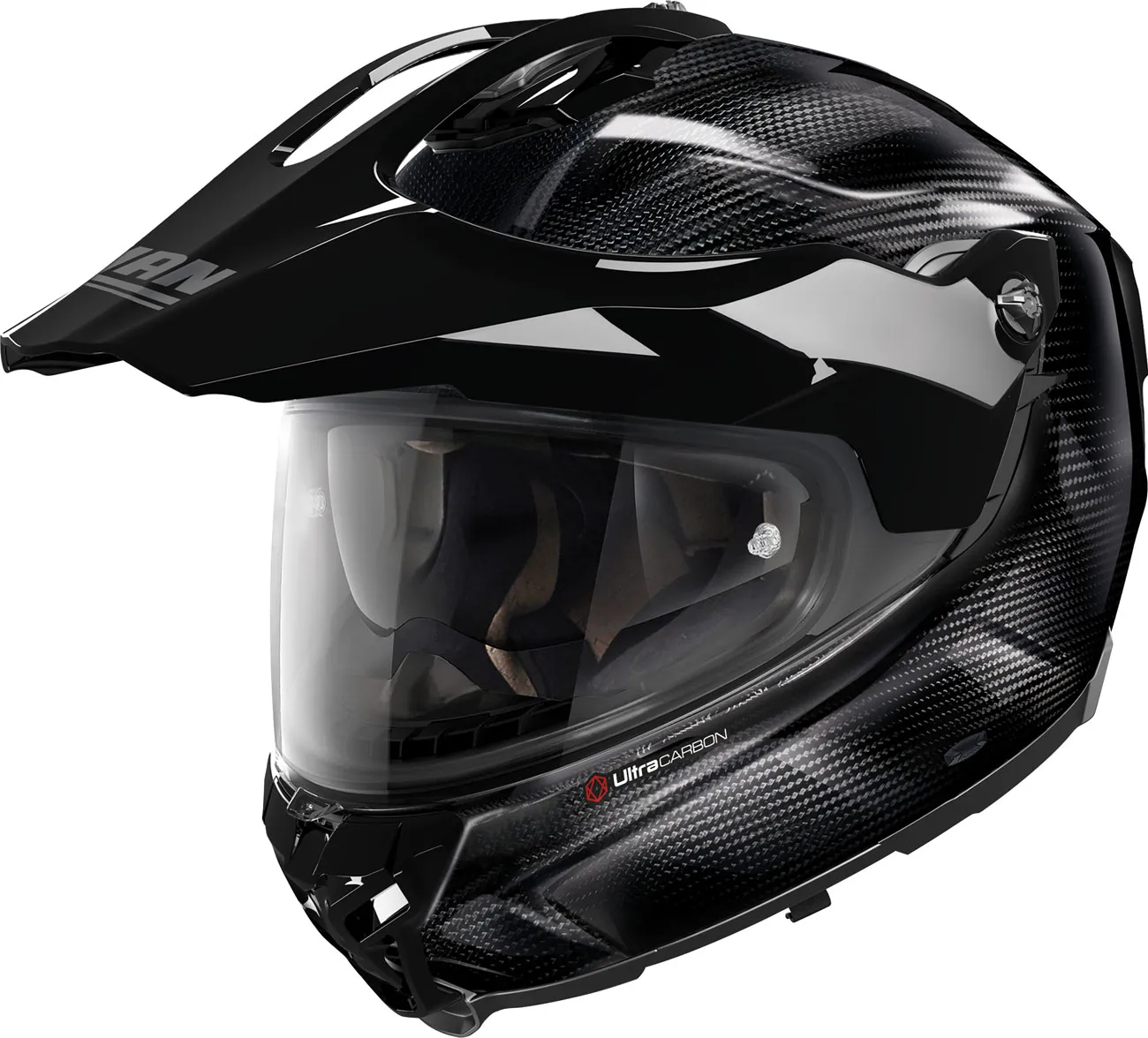 Nolan X-552 Ultra Carbon Puro N-Com, casque enduro - Noir - XL