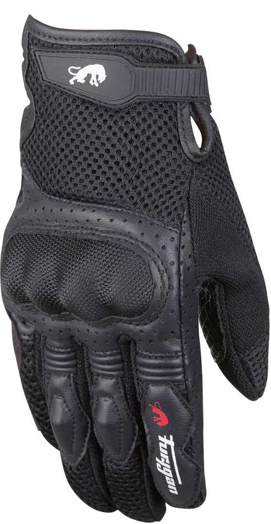 Furygan TD12 Damen Motorradhandschuhe, schwarz, Größe XL