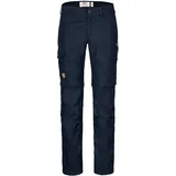 Fjällräven Karla Pro Zip-Off TROUSERS W Damen - Trekkinghose - blau