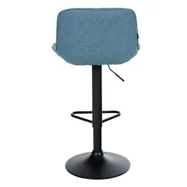 CLP Barhocker Kasson blau/Stoff