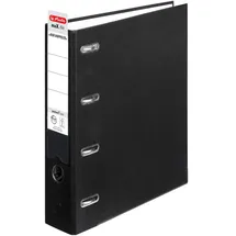 Herlitz Doppelordner DIN A5 70 mm Schwarz 2 St.