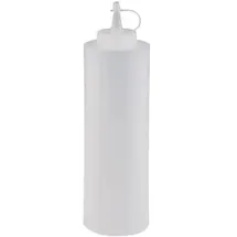APS Quetschflasche Ø 6,5 cm H: 24 cm 0,65 Liter Weiß
