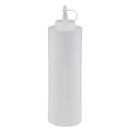 APS Quetschflasche Ø 6,5 cm H: 24 cm 0,65 Liter Weiß