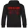 multifanshop Hoodie Herzschlag Schwarz L