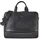 Harbour 2nd City Lights Aktentasche Leder 40 cm Laptopfach schwarz
