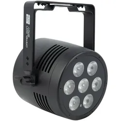 Showtec Cameleon Spot 7Q6 Tour, 7 x 12 W RGBWA-UV-LED-Spot – Power Pro True