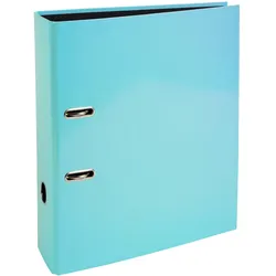 Exacompta 53560E 10x Ordner Prem'Touch A4, Rücken 80mm, Serie Aquarel - Farben sortiert