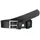 Ladeheid Kindergürtel Leder 2,5 cm Schwarz 79