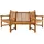 CLP Kenna 250 x 93 x 125 cm Braun