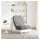 vidaXL Futon Schlafsofa mit Matratze Weiß