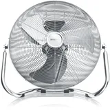 Brandson Windmaschine 53,5 cm Bodenventilator Silber