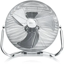 Brandson Windmaschine 53,5 cm Bodenventilator Silber