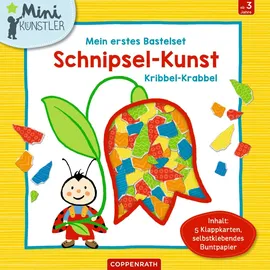 Coppenrath Verlag Mein erstes Bastelset Schnipsel-Kunst Kribbel-Krabbel