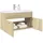 vidaXL Waschbeckenunterschrank mit Einbaubecken 0 x 0 x 0 cm Braun