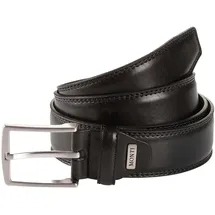 Monti Herrengürtel Synthetik 3,5 cm schwarz 95