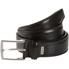 Monti Herrengürtel Synthetik 3,5 cm schwarz 95