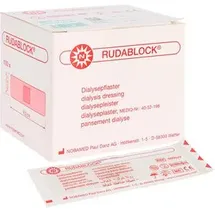 NOBAMED Rudablock Dialysepflaster weiß 2,5 x 8,5 cm