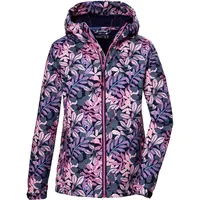 KILLTEC Mädchen Softshelljacke/Outdoorjacke mit Kapuze KOS 135 GRLS SFTSHLL
