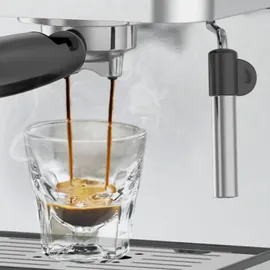 Prixton Verona Espressomaschine weiß mit Milchaufschäumer