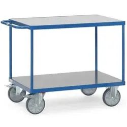 fetra Tischwagen 2401 mit Hart-PVC-Plattformen