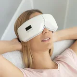 InnovaGoods 4-in-1 Luftkompressions-Augenmassagegerät Matte Grau