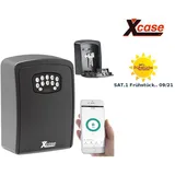 Xcase Mini-Schlüssel-Safe SAF-100.app mit Bluetooth und App, IP54