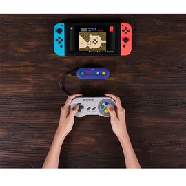 8bitdo Gamecube Controller Adapter Violett Nintendo Switch