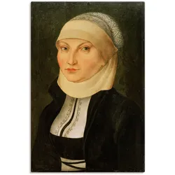 Artland Leinwandbild »Katharina von Bora«, Portrait, (1 St.), auf Keilrahmen gespannt Artland Farbe Bild(er): schwarz