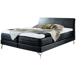 Frei platzierbares Boxspringbett 160x210 cm petrol - Barima