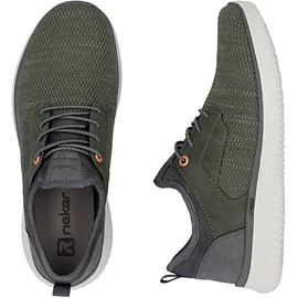 Rieker Slip-Ons Herren Grau/Grün 42
