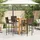 vidaXL Gartenbar Set 5-tlg. Braun