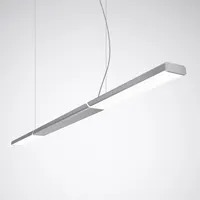 Trilux Parelia H-L 1-flg. 10 cm rechteckig silber