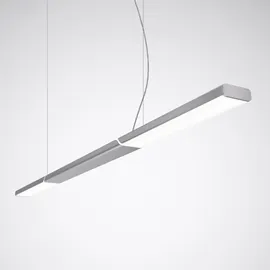 Trilux Parelia H-L 1-flg. 10 cm rechteckig silber