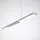 Trilux Parelia H-L 1-flg. 10 cm rechteckig silber