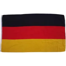 trends4cents Deutschland 250 x 150 cm Fahne mit 3 Ösen 100g/m2 Stoffgewicht