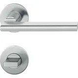 FSB Drückergarnitur 10 1035 flächenbündig WC, 38 - 44, Edelstahl
