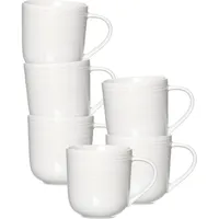 Ritzenhoff & Breker Levi Kaffeetasse 0,4 l Weiß 6 St.