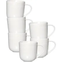 Ritzenhoff & Breker Levi Kaffeetasse 0,4 l Weiß 6 St.