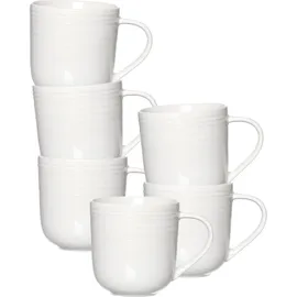 Ritzenhoff & Breker Levi Kaffeetasse 0,4 l Weiß 6 St.