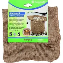 floraworld Jutesack Natur 40x60 cm