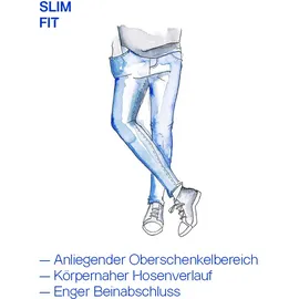 CAMEL ACTIVE 5-Pocket-Jeans Shorts blau 38