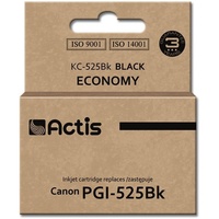 Actis KC-525BK Tinte (Ersatz für Canon PGI-525Bk; Standard; 20 ml; Schwarz (mit Chip)