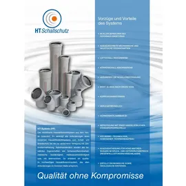 Valsir Ht Rohr Dn50 x 1500 mm Abflussrohr Abwasserrohr