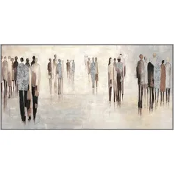 Gemälde PEOPLE - beige