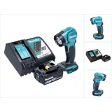 Makita, Arbeitsleuchte, DEADML 815 RT1 LED Akku Handleuchte 14,4 - 18 V 160 lm + 1x Akku 5,0 Ah + Ladegerät (160 lm)